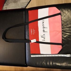 Clinique X Kate Spade Hello Gorgeous Reusable Tote NWT